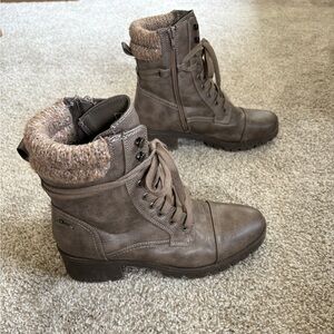 Sugar Oraura Lace Up Combat Boots
